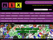 Tablet Screenshot of mixbordados.net.br